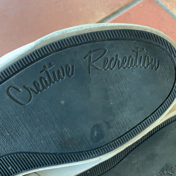 Creative Recreation Canvas and Suede High Top Sneakers Shoes. Navy. Size 9. - Picture 8 of 9